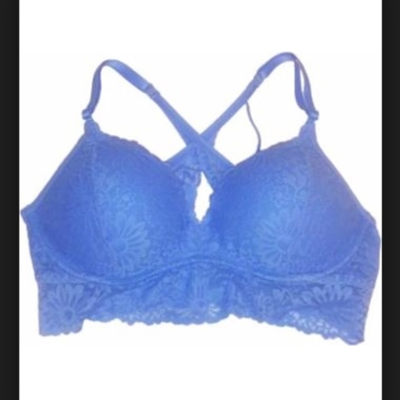 SALE VS PINK RACER BACK PADDED BRA - Picture 2 of 5